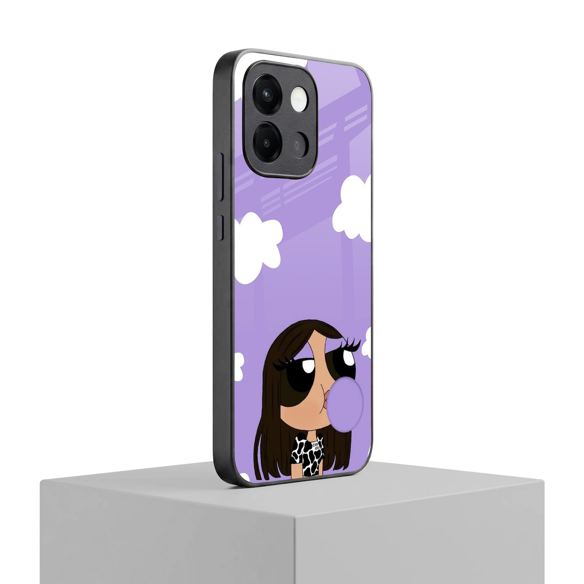 Grape Chic oneplus 13s mobile cover | shockproof glass phone case
