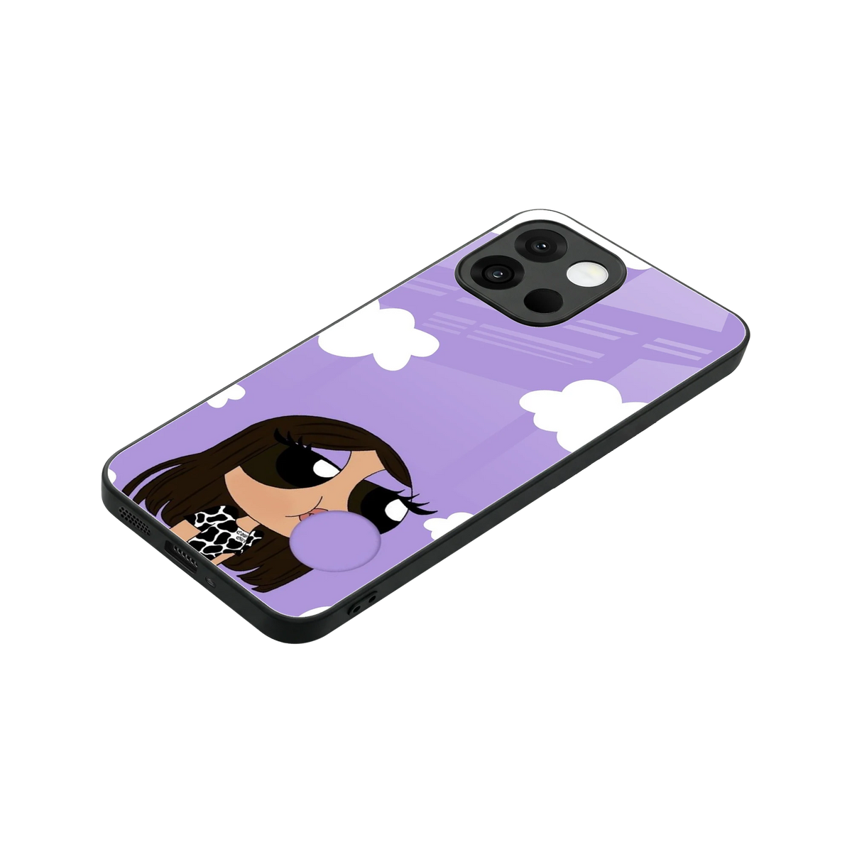 Grape Chic stylish phone case for oneplus 13s | glossy glass and slim fit