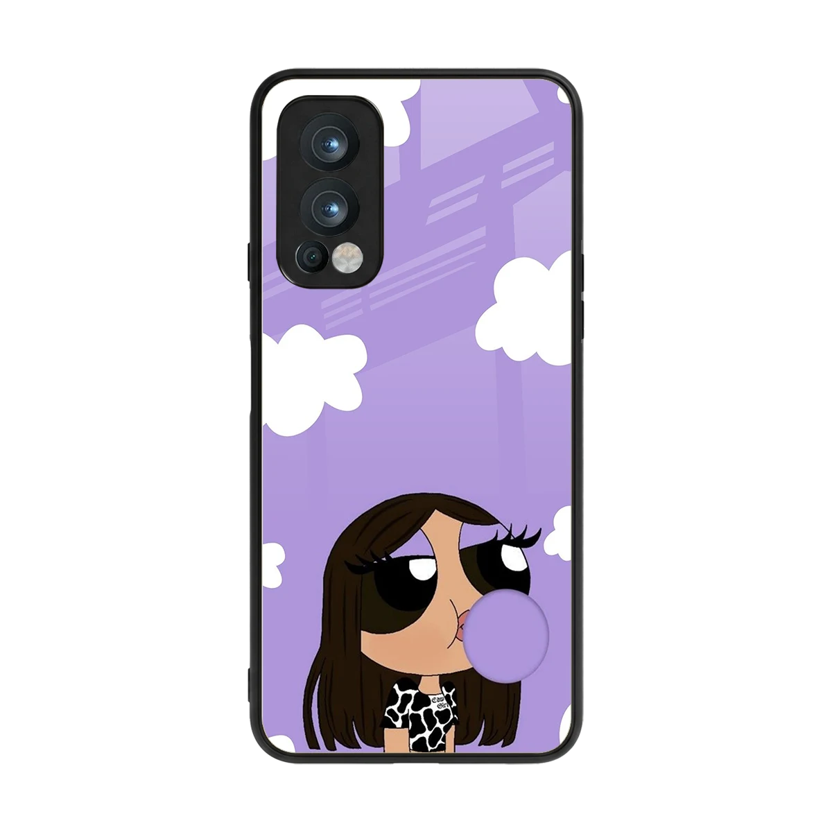 Grape Chic back phone cover | glass case for oneplus nord 2