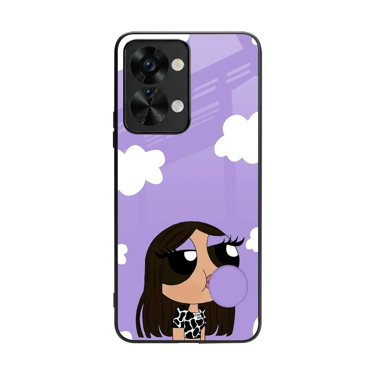 Grape Chic back phone cover | glass case for oneplus nord 2t