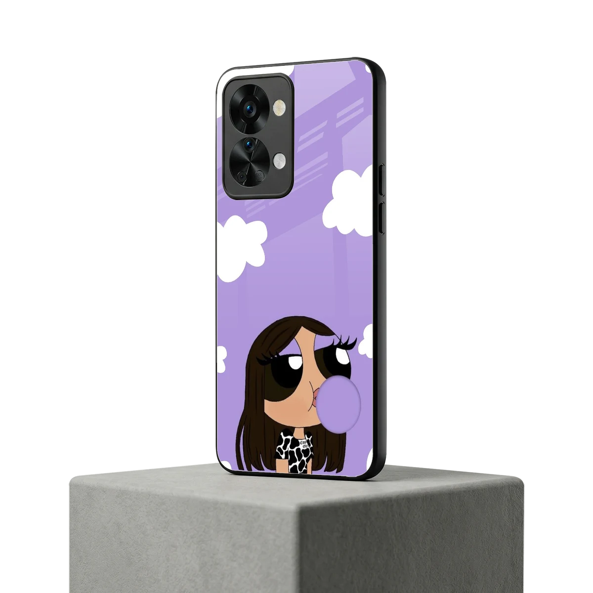Grape Chic oneplus nord 2t mobile cover | shockproof glass phone case