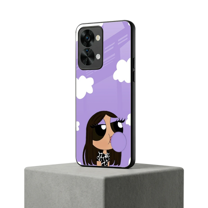 Grape Chic oneplus nord 2t mobile cover | shockproof glass phone case