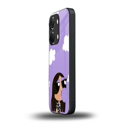 Grape Chic oneplus nord 3 mobile cover | shockproof glass phone case