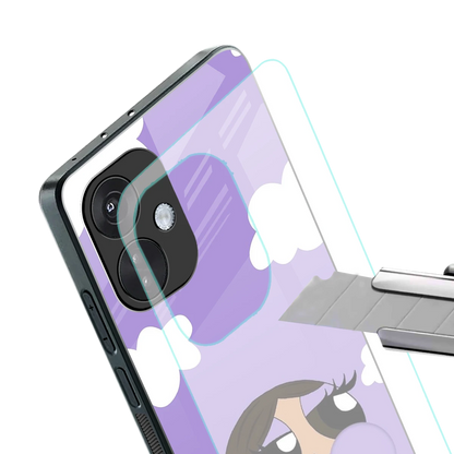 Grape Chic stylish phone case for oneplus nord ce 3 | glossy glass and slim fit