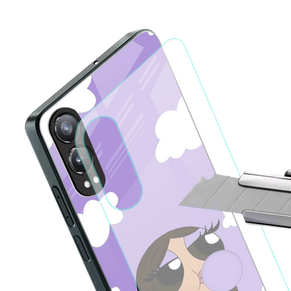 Grape Chic stylish phone case for oneplus nord ce 4 lite | glossy glass and slim fit