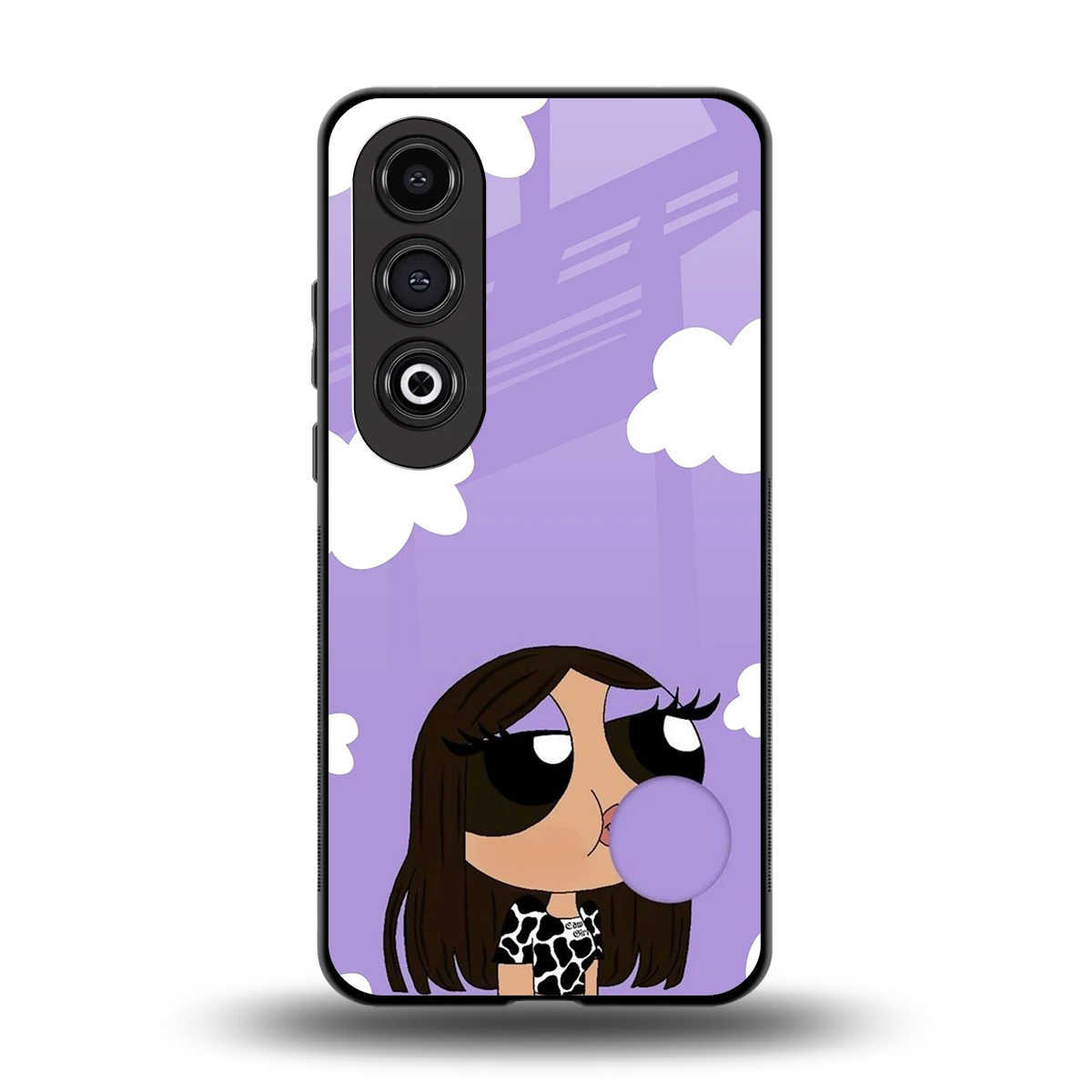 Grape Chic back phone cover | glass case for oneplus nord ce 4