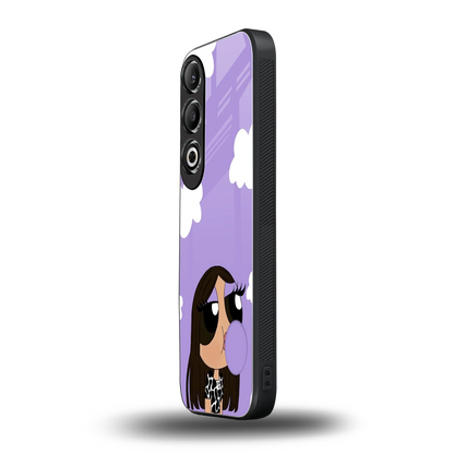 Grape Chic oneplus nord ce 4 mobile cover | shockproof glass phone case