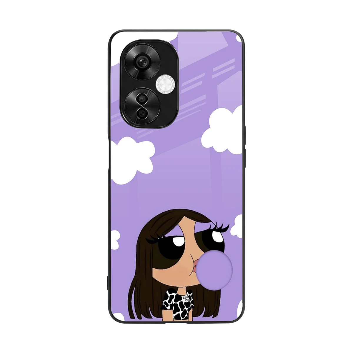 Grape Chic back phone cover | glass case for oneplus nord ce 3 lite