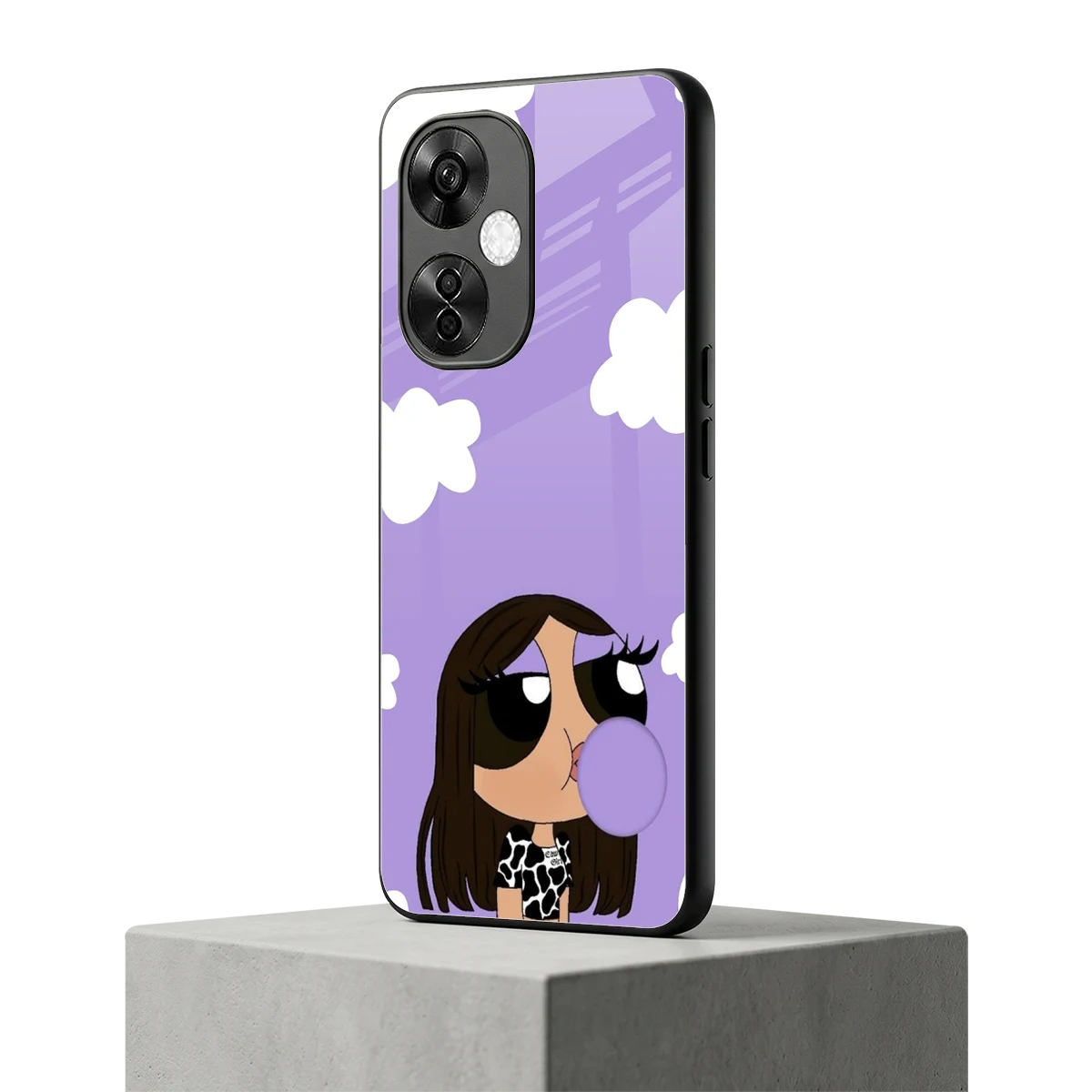 Grape Chic oneplus nord ce 3 lite mobile cover | shockproof glass phone case