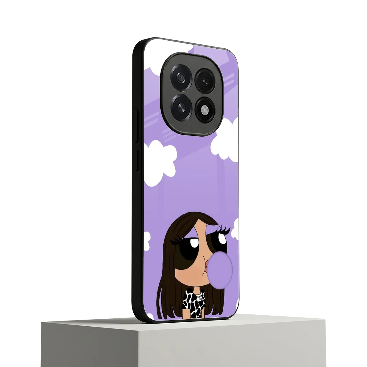 Grape Chic oppo f29 5g mobile cover | shockproof glass phone case