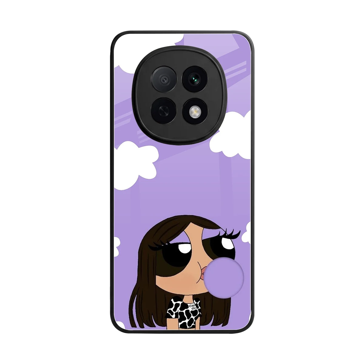 Grape Chic back phone cover | glass case for oppo f29 pro 5g
