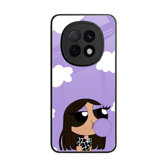 Grape Chic back phone cover | glass case for oppo f29 pro 5g