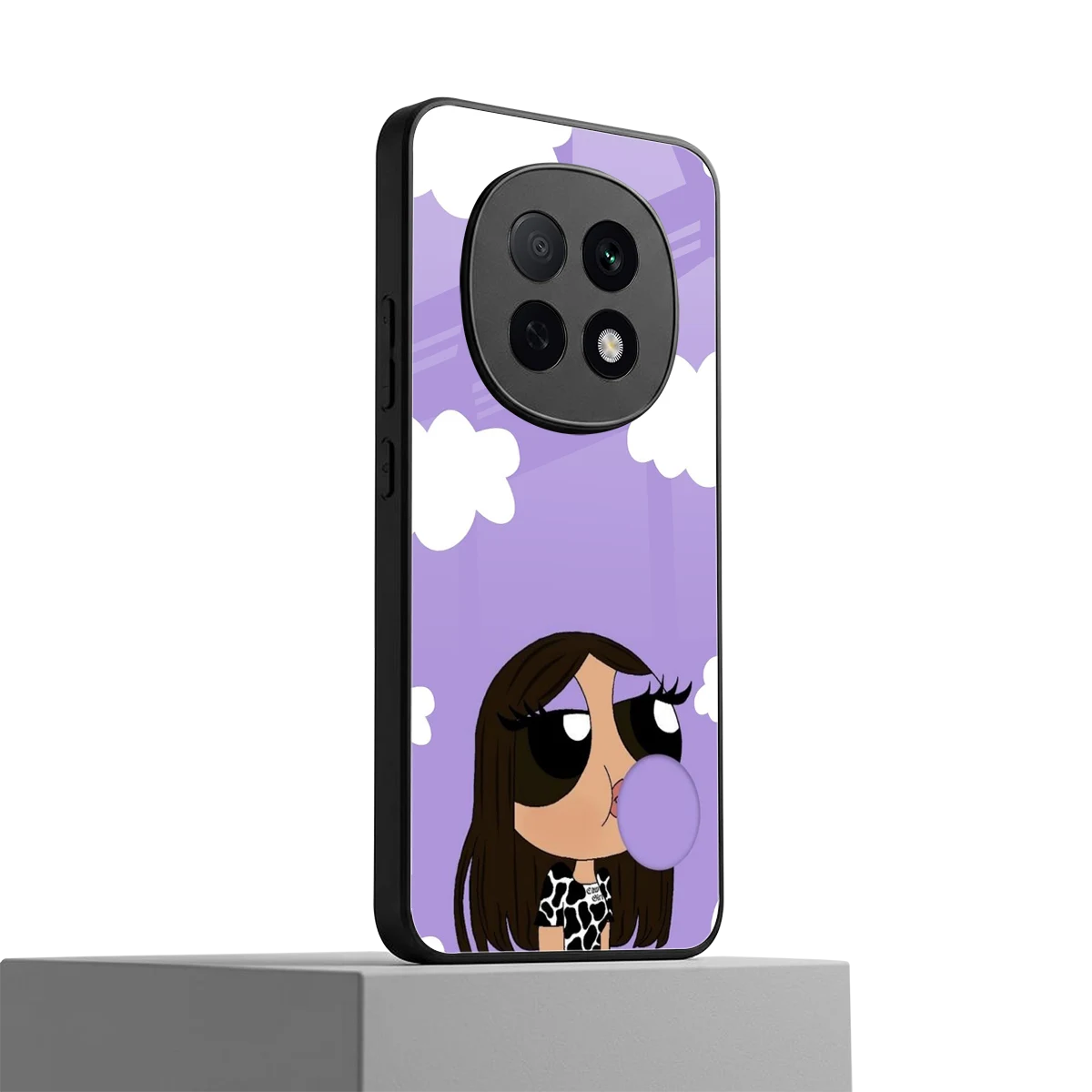 Grape Chic oppo f29 pro 5g mobile cover | shockproof glass phone case