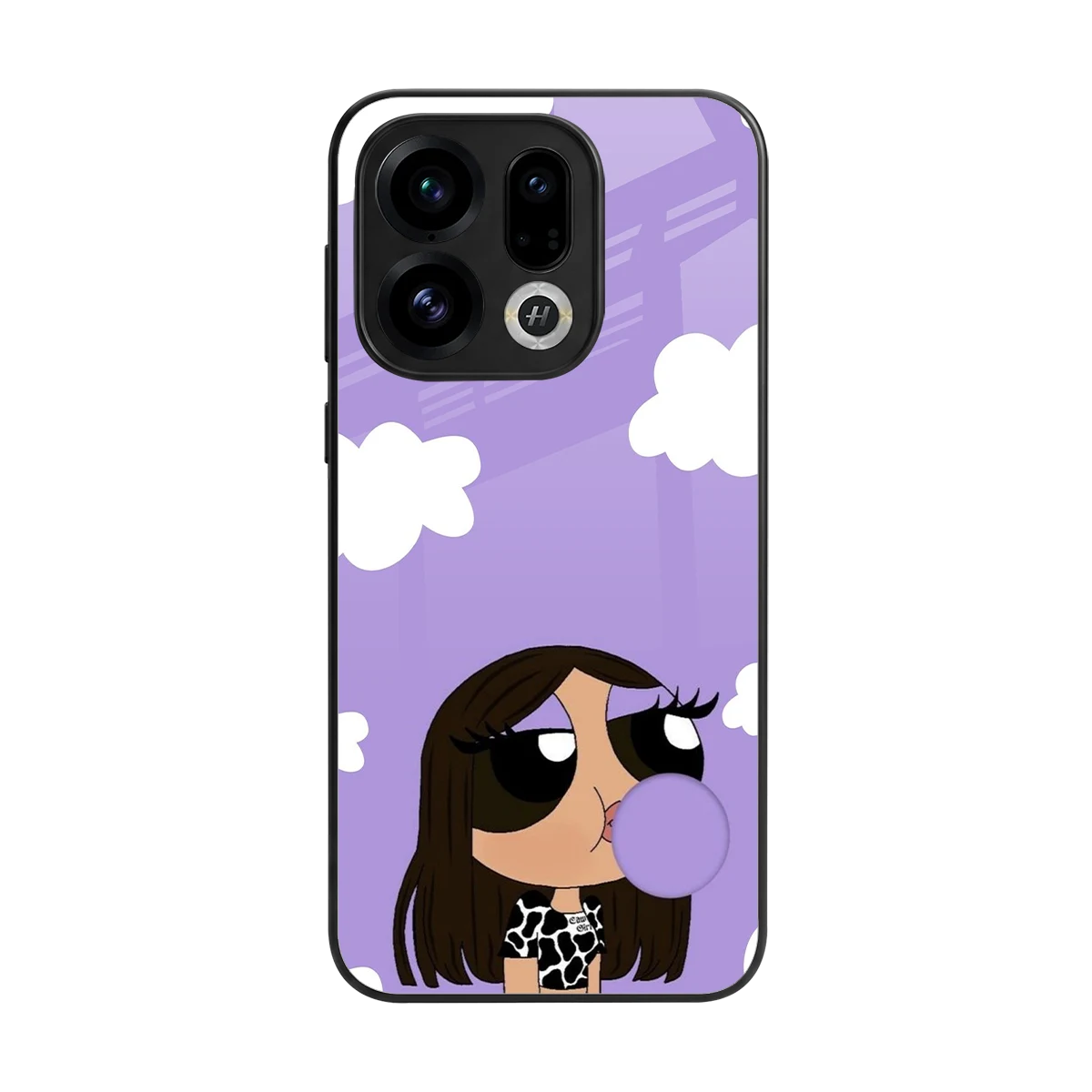Grape Chic back phone cover | glass case for oppo find x9
