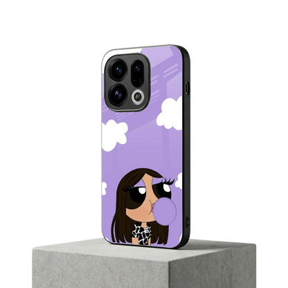 Grape Chic oppo find x9 mobile cover | shockproof glass phone case