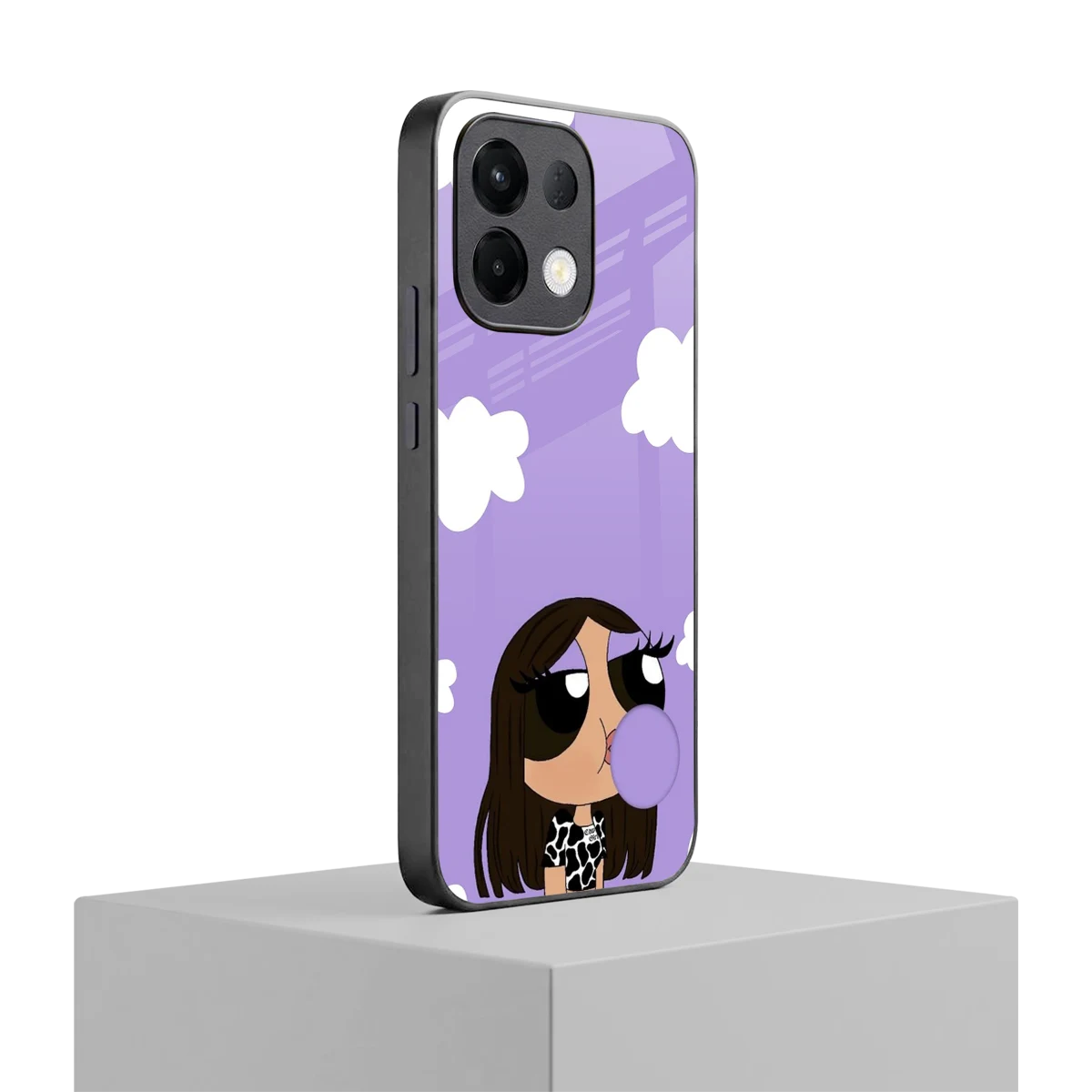 Grape Chic oppo k13 5g mobile cover | shockproof glass phone case