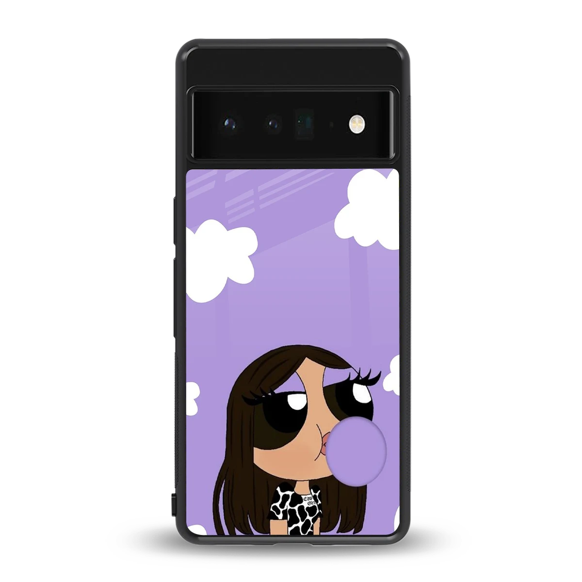 Grape Chic back phone cover | glass case for google pixel 6 pro