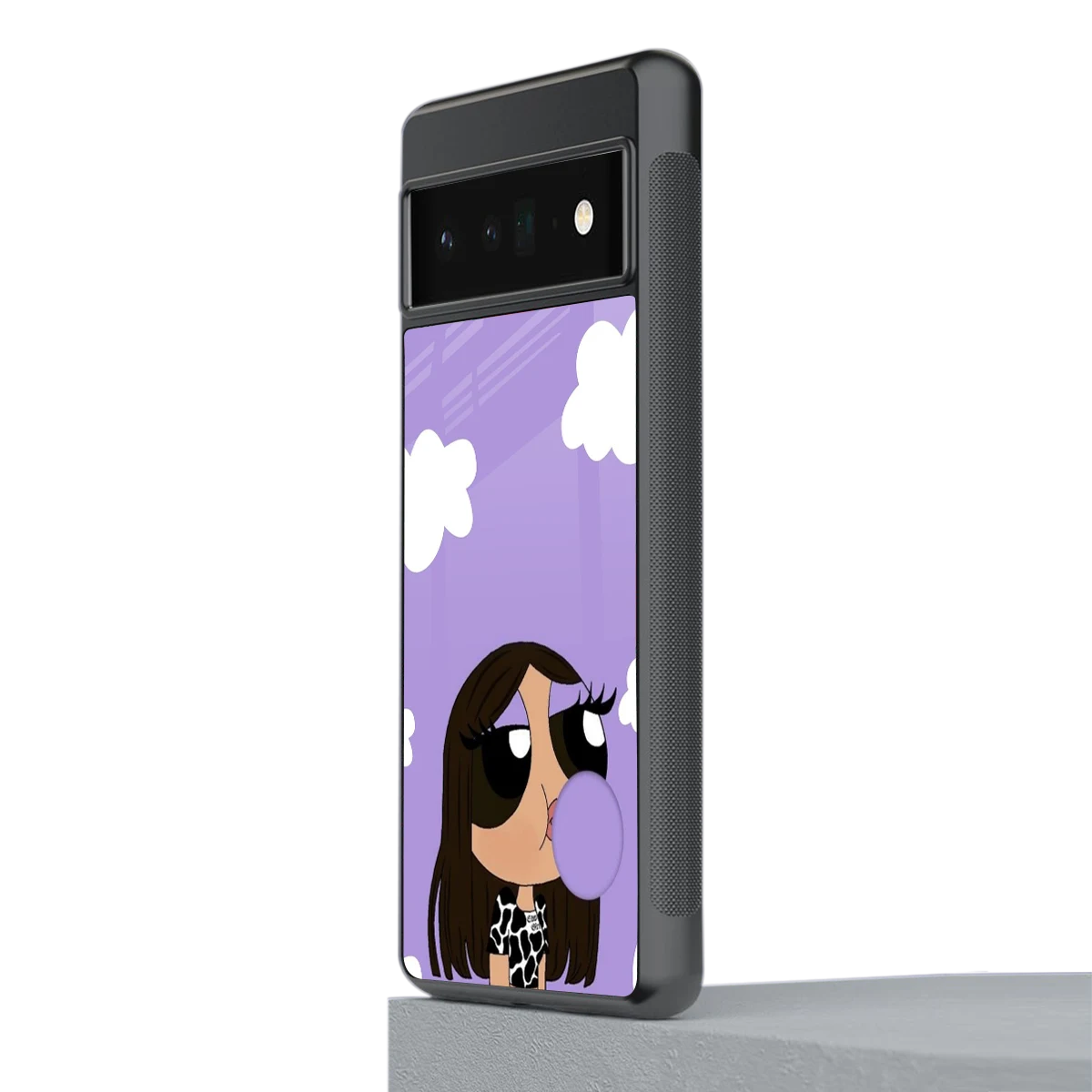 Grape Chic stylish phone case for google pixel 6 pro | glossy glass and slim fit