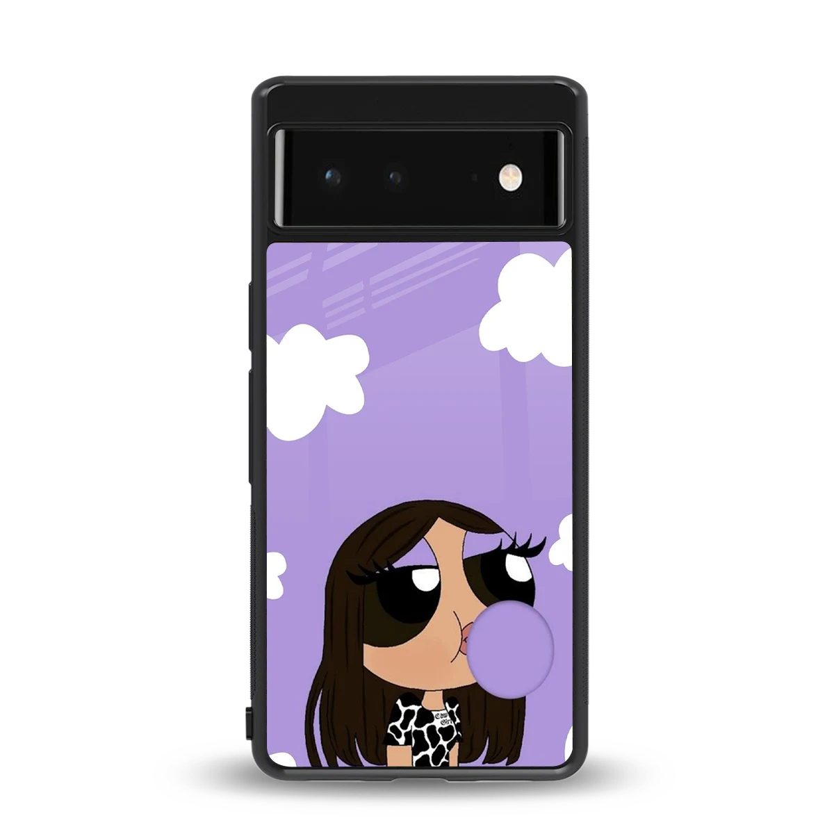 Grape Chic back phone cover | glass case for google pixel 6