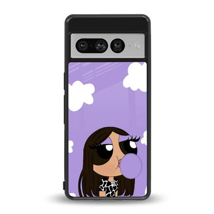 Grape Chic back phone cover | glass case for google pixel 7 pro