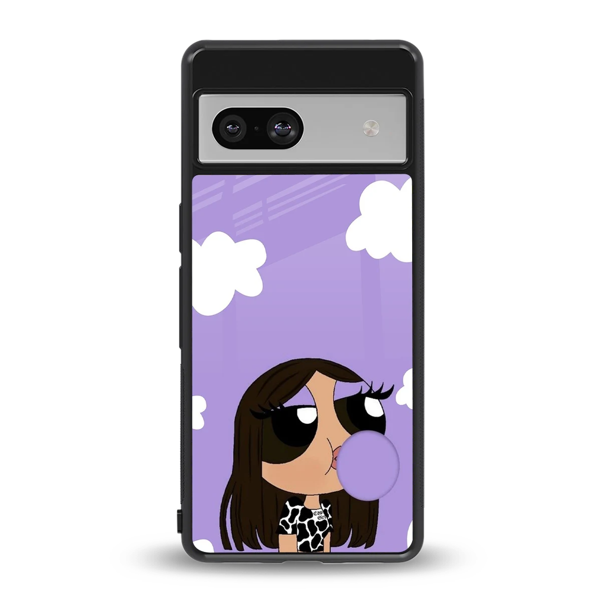 Grape Chic back phone cover | glass case for google pixel 7a