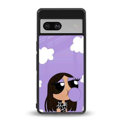 Grape Chic back phone cover | glass case for google pixel 7
