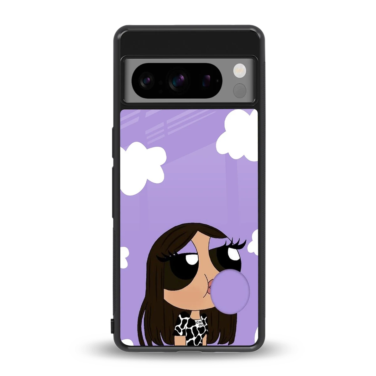 Grape Chic back phone cover | glass case for google pixel 8 pro