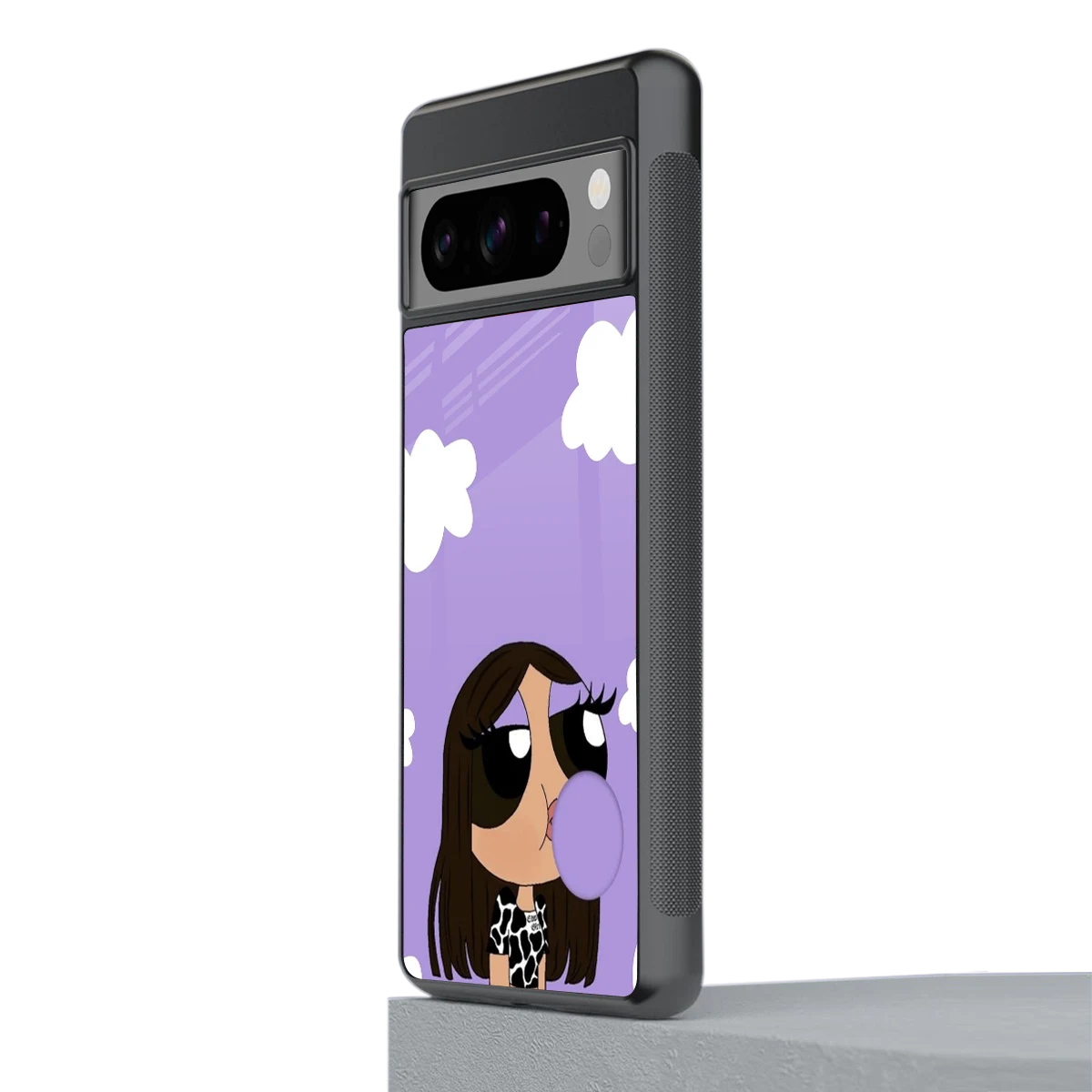 Grape Chic stylish phone case for google pixel 8 pro | glossy glass and slim fit