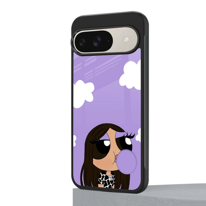 Grape Chic google pixel 9 mobile cover | shockproof glass phone case