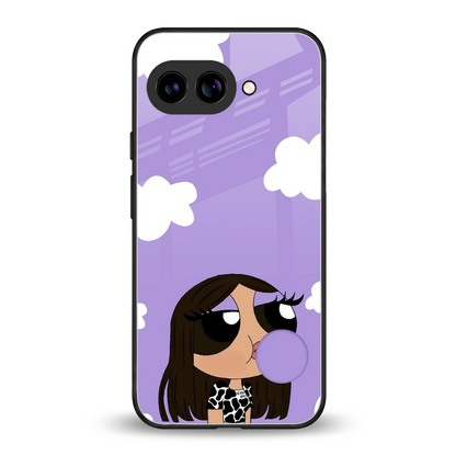 Grape Chic back phone cover | glass case for google pixel 10a