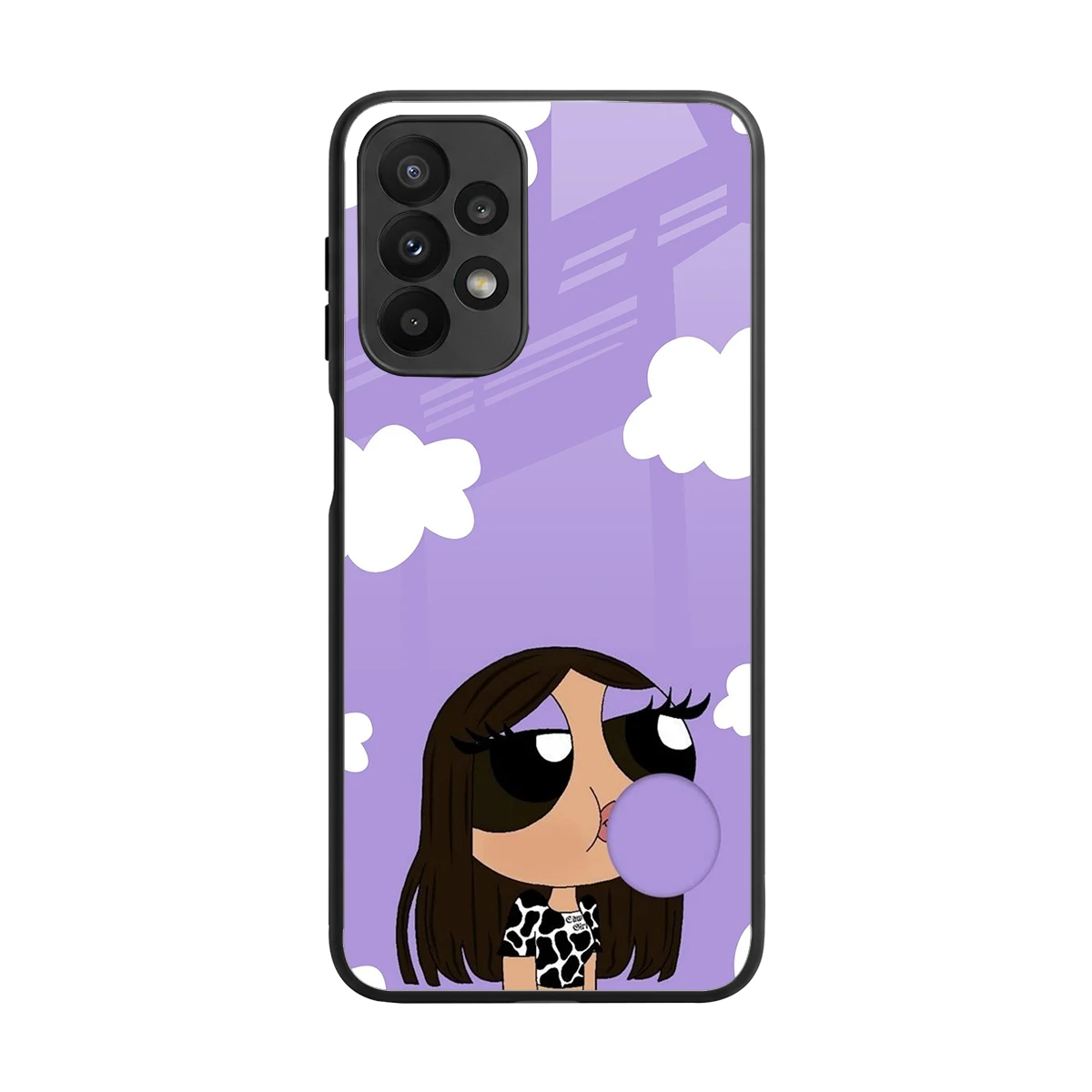 Grape Chic back phone cover | glass case for samsung galaxy a23