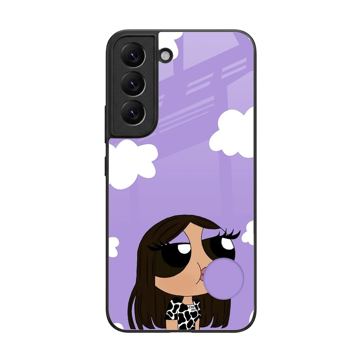 Grape Chic back phone cover | glass case for samsung galaxy s22