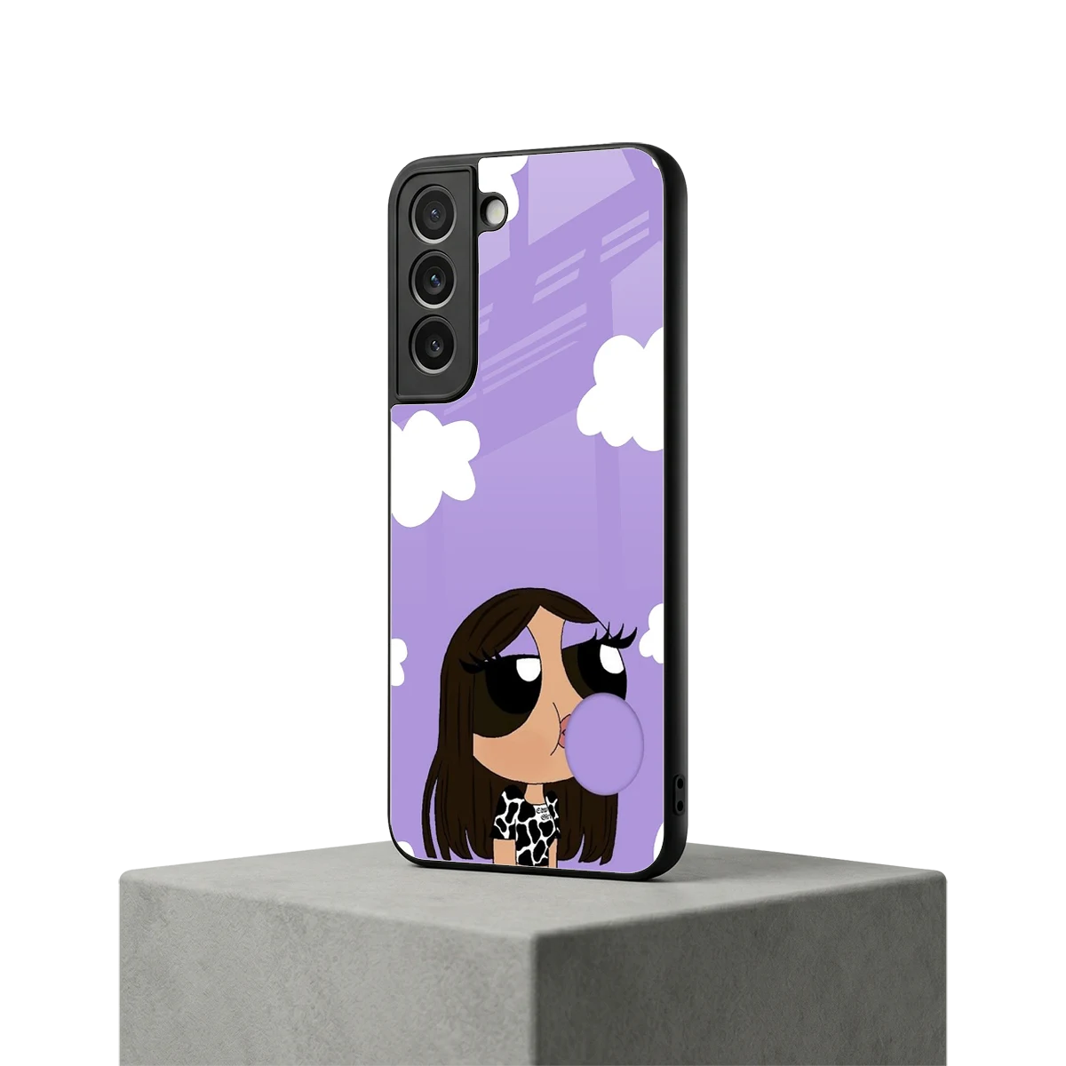 Grape Chic samsung galaxy s22 mobile cover | shockproof glass phone case