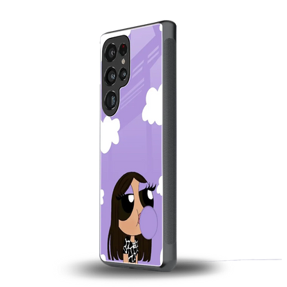 Grape Chic samsung galaxy s25 ultra mobile cover | shockproof glass phone case