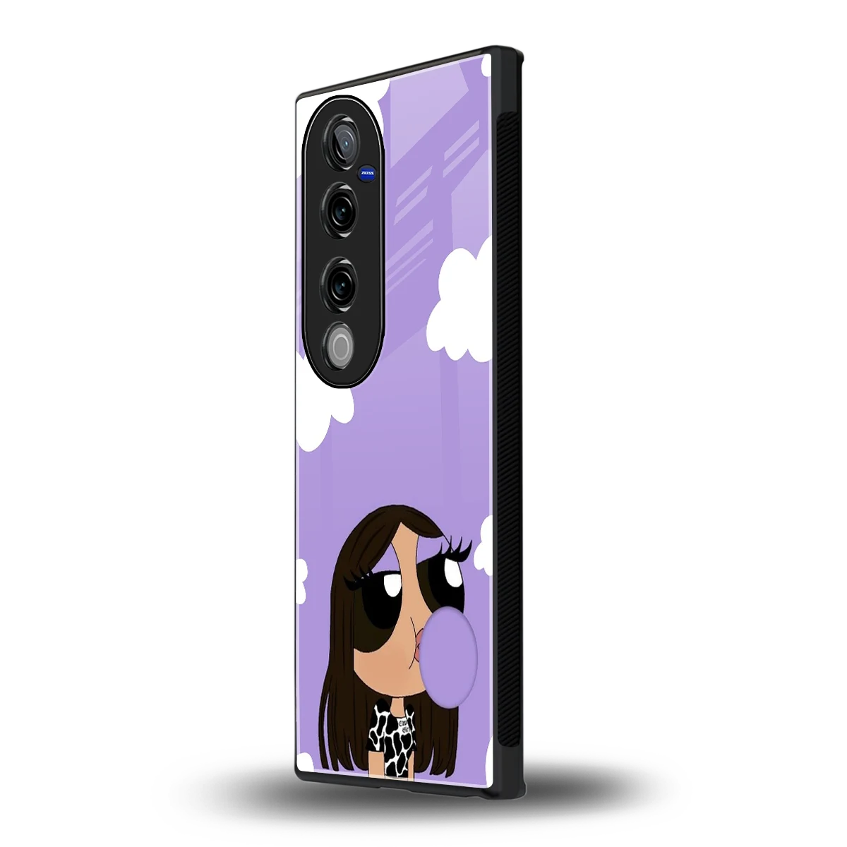 Grape Chic vivo v40 pro mobile cover | shockproof glass phone case