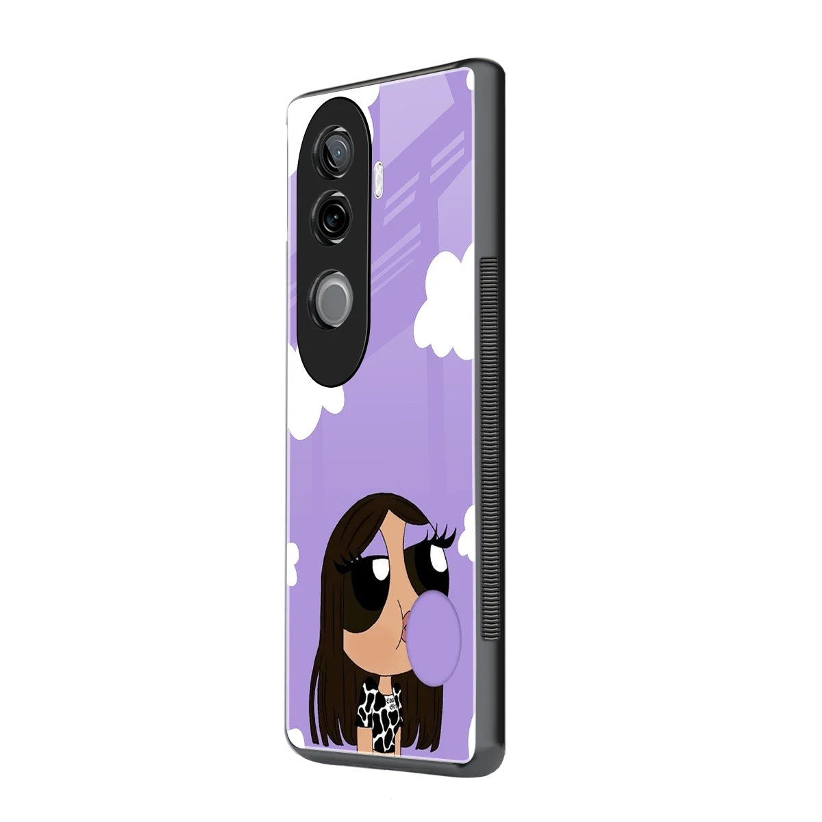 Grape Chic vivo v40e mobile cover | shockproof glass phone case