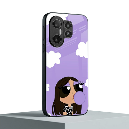 Grape Chic vivo x200 fe mobile cover | shockproof glass phone case