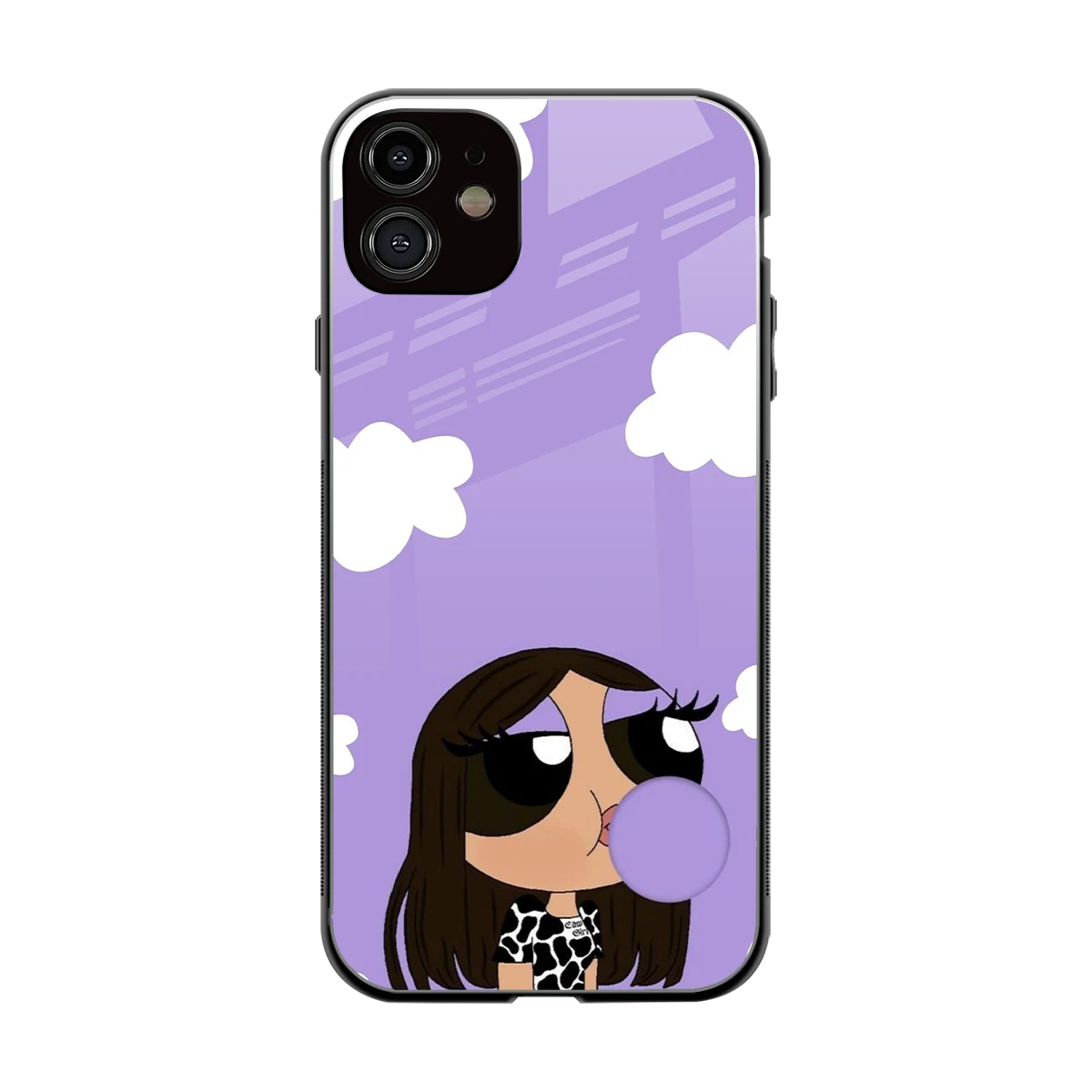 Grape Chic back phone cover | glass case for iphone 12