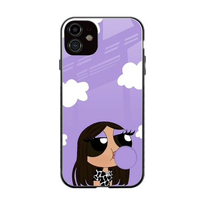 Grape Chic back phone cover | glass case for iphone 11