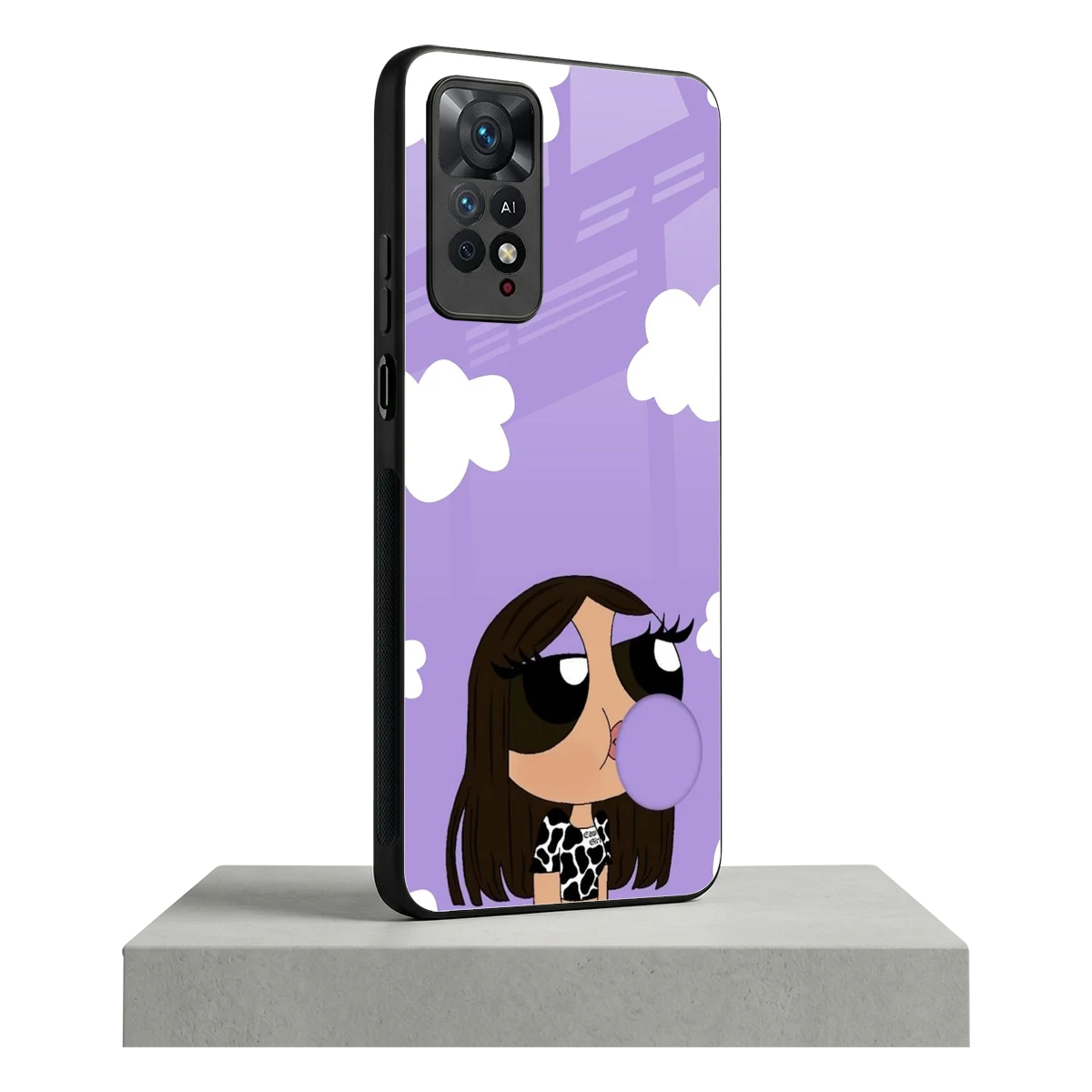 Grape Chic redmi note 11 pro mobile cover | shockproof glass phone case