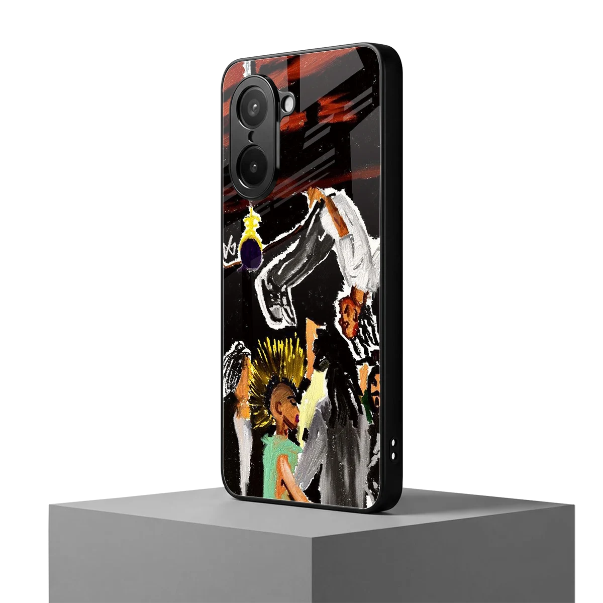 Gravity Break oneplus nord ce5 5g mobile cover | shockproof glass phone case
