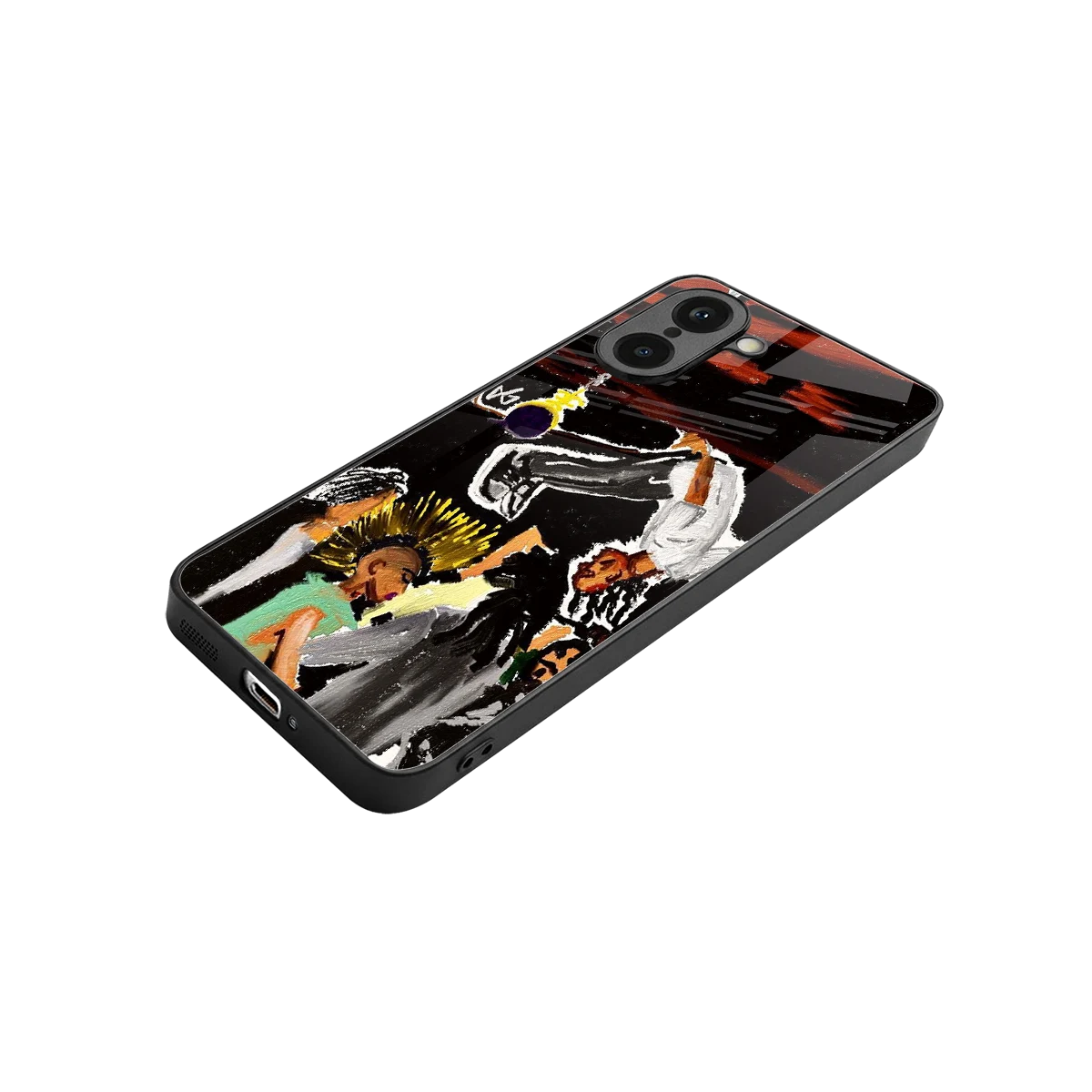 Gravity Break stylish phone case for oneplus nord ce5 5g | glossy glass and slim fit