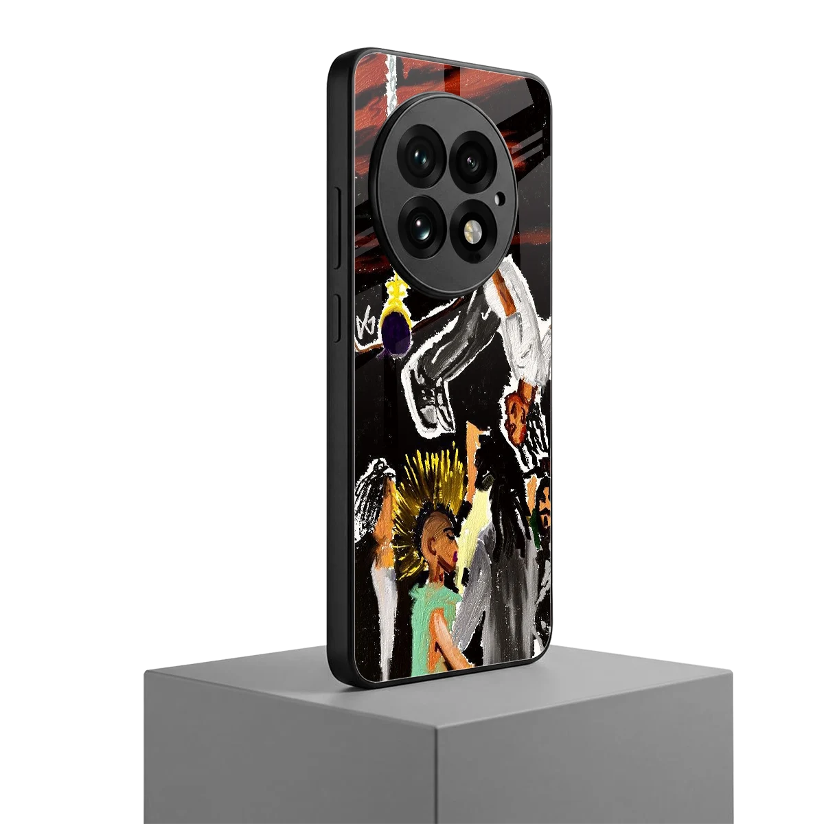 Gravity Break oneplus 13 mobile cover | shockproof glass phone case
