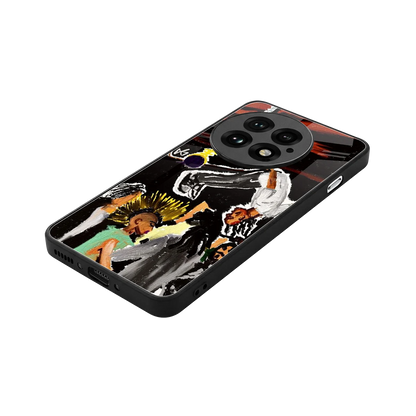 Gravity Break stylish phone case for oneplus 13 | glossy glass and slim fit