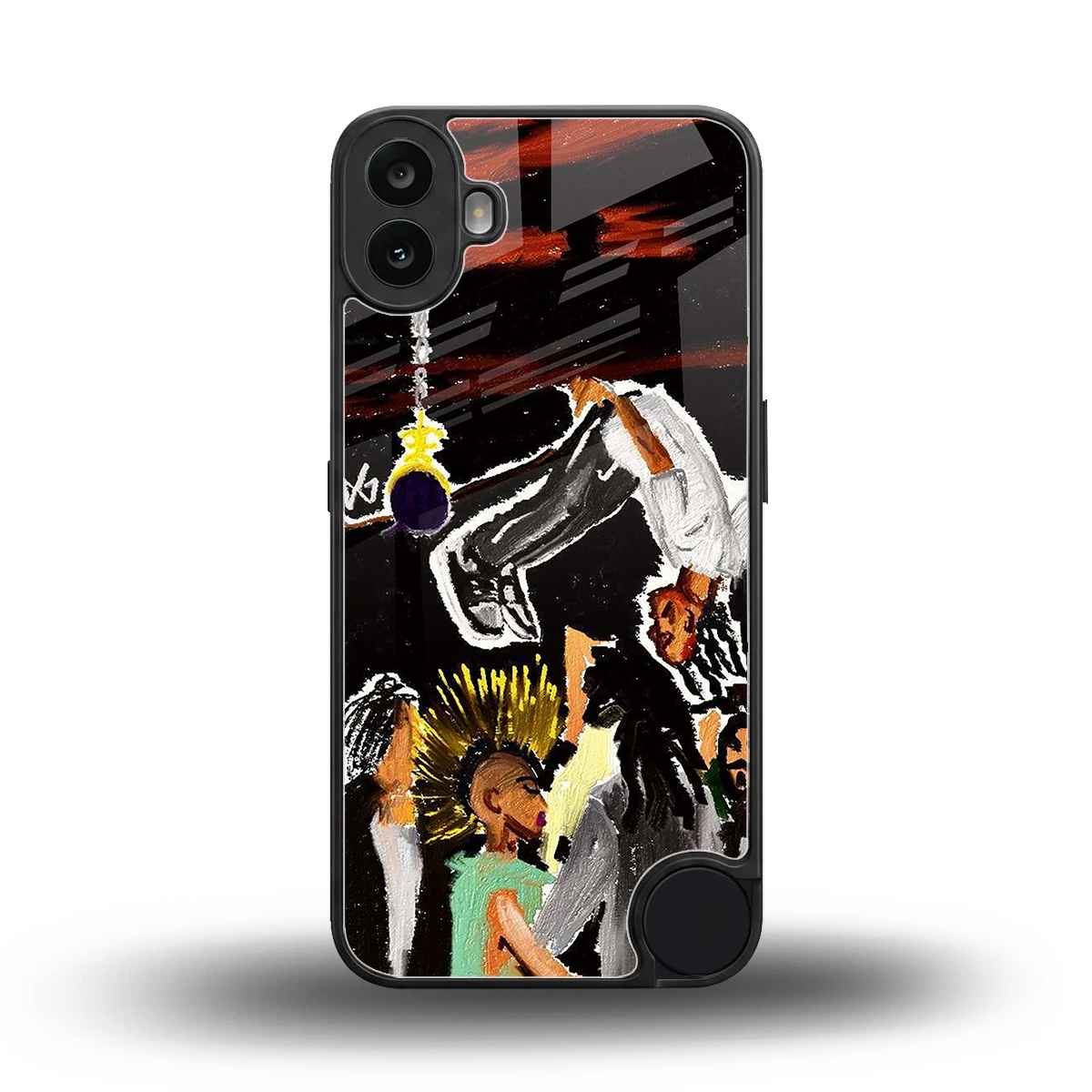 Gravity Break back phone cover | glass case for cmf nothing phone 1