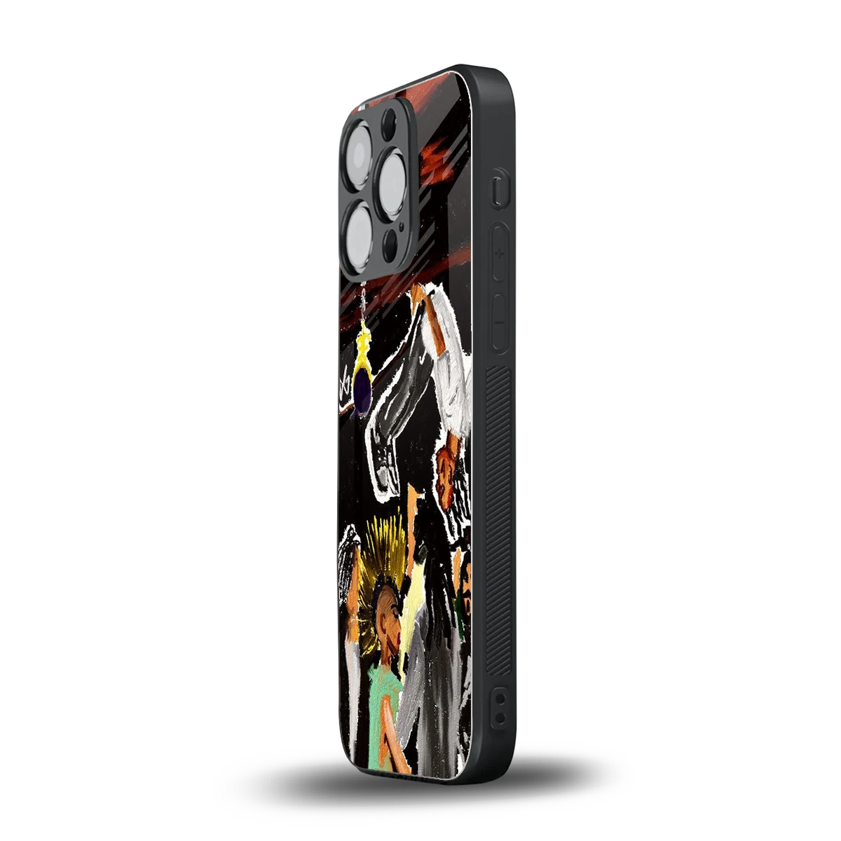 Gravity Break iphone 13 pro mobile cover | shockproof glass phone case