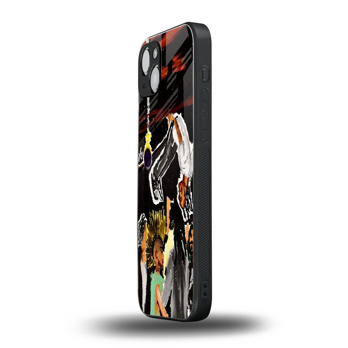 Gravity Break iphone 13 mobile cover | shockproof glass phone case