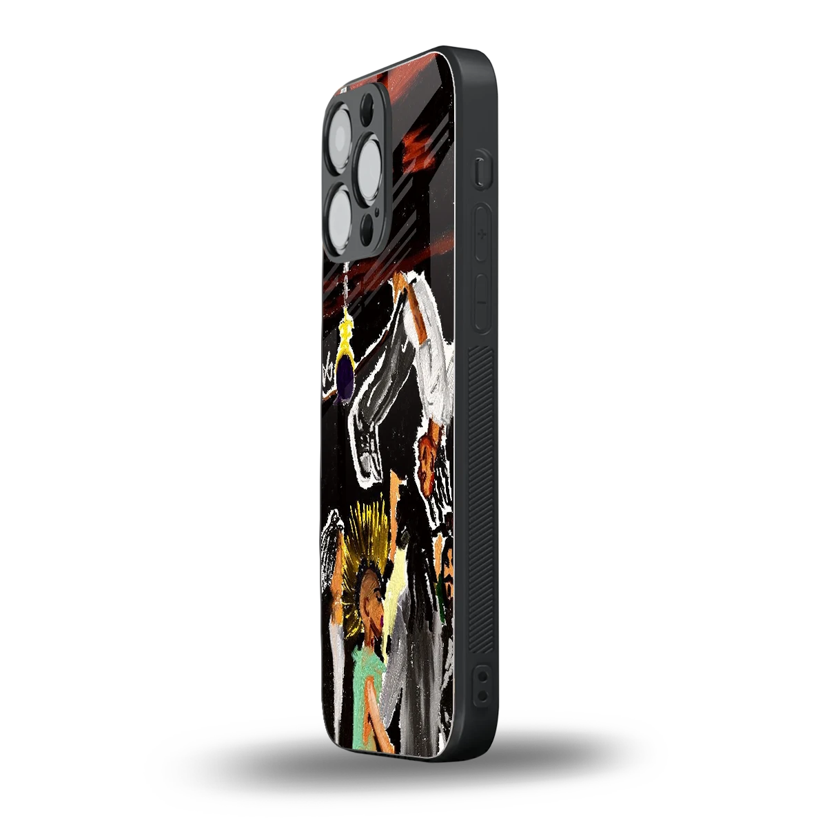 Gravity Break iphone 15 pro max mobile cover | shockproof glass phone case