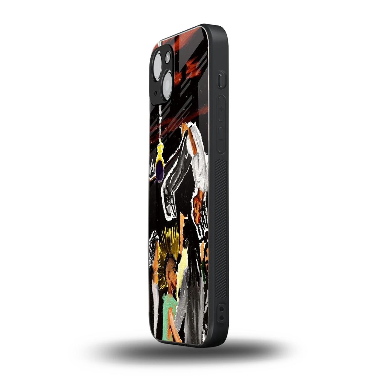 Gravity Break iphone 15 mobile cover | shockproof glass phone case