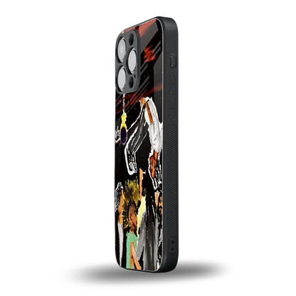 Gravity Break iphone 16 pro max mobile cover | shockproof glass phone case